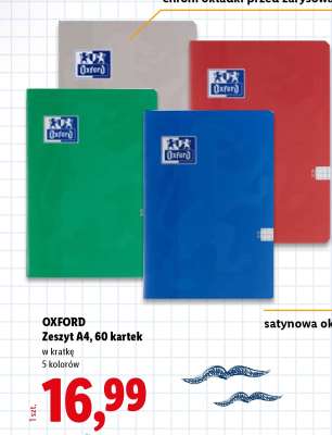 Oxford Zeszyt A4, 60 kartek