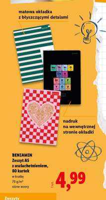 BENIAMIN Zeszyt A5
