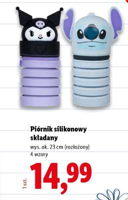 Piórnik silikonowy składany