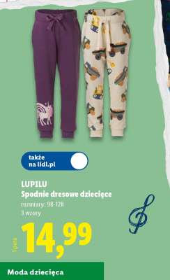 Lupilu Spodnie dresowe dziecięce