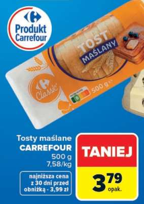 Tosty maślane CARREFOUR