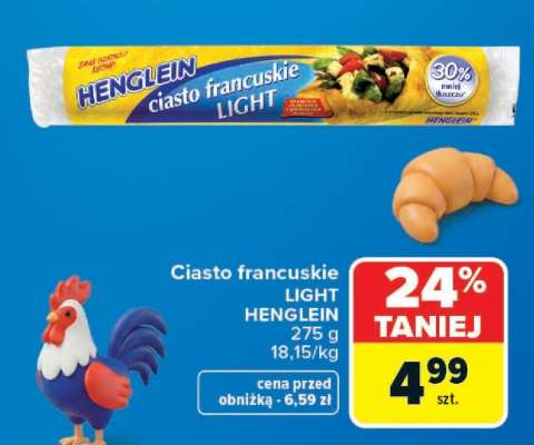 Ciasto Francuskie Light Henglein