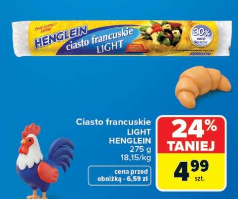 Ciasto Francuskie Light Henglein