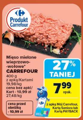 Mięso mielone wieprzowo-wołowe Carrefour