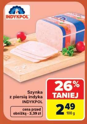 Szynka z piersią indyka INDYKPOL