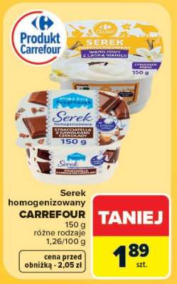Serek homogenizowany CARREFOUR
