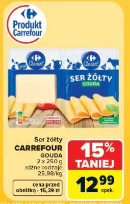 Ser żółty Carrefour