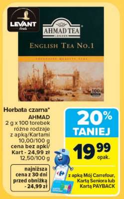Herbata czarna AHMAD