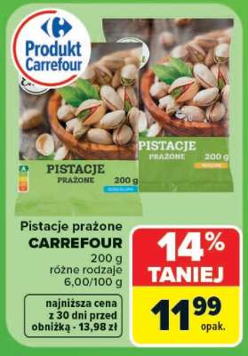 Pistacje pražone Carrefour