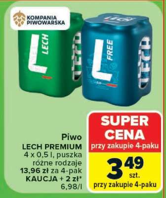 Piwo LECH PREMIUM