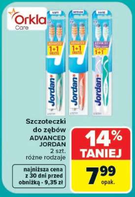Szczoteczki do zębów ADVANCED JORDAN