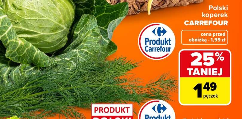 Polski koperek CARREFOUR