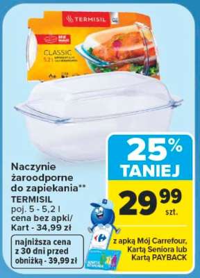 Naczynie żaroodporne do zapiekania TERMISIL