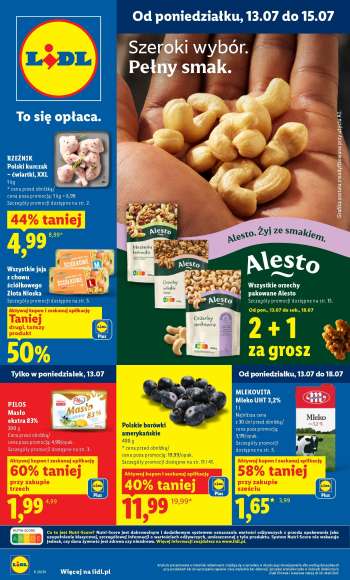 Gazetka Lidl - 13.07.2026 - 15.07.2026.