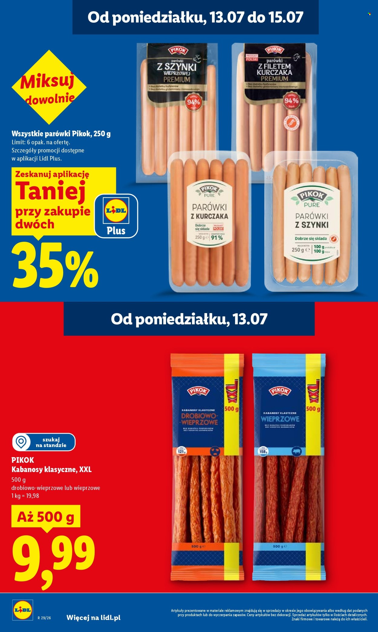 Leták Lidl - 13.7.2026 - 15.7.2026. Strana 6