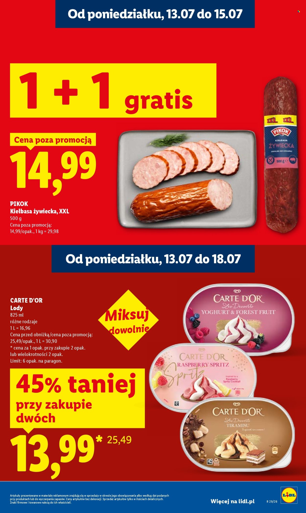 Leták Lidl - 13.7.2026 - 15.7.2026. Strana 7