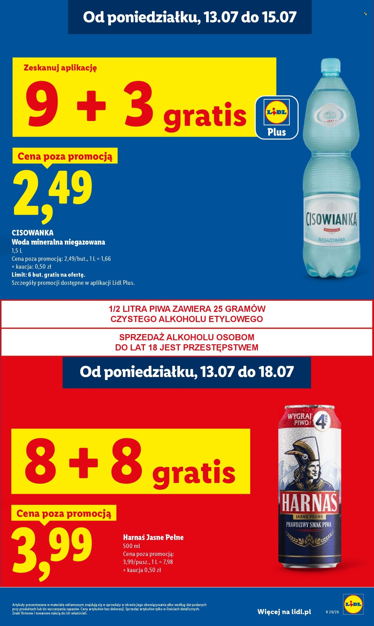 Leták Lidl - 13.7.2026 - 15.7.2026. Strana 19