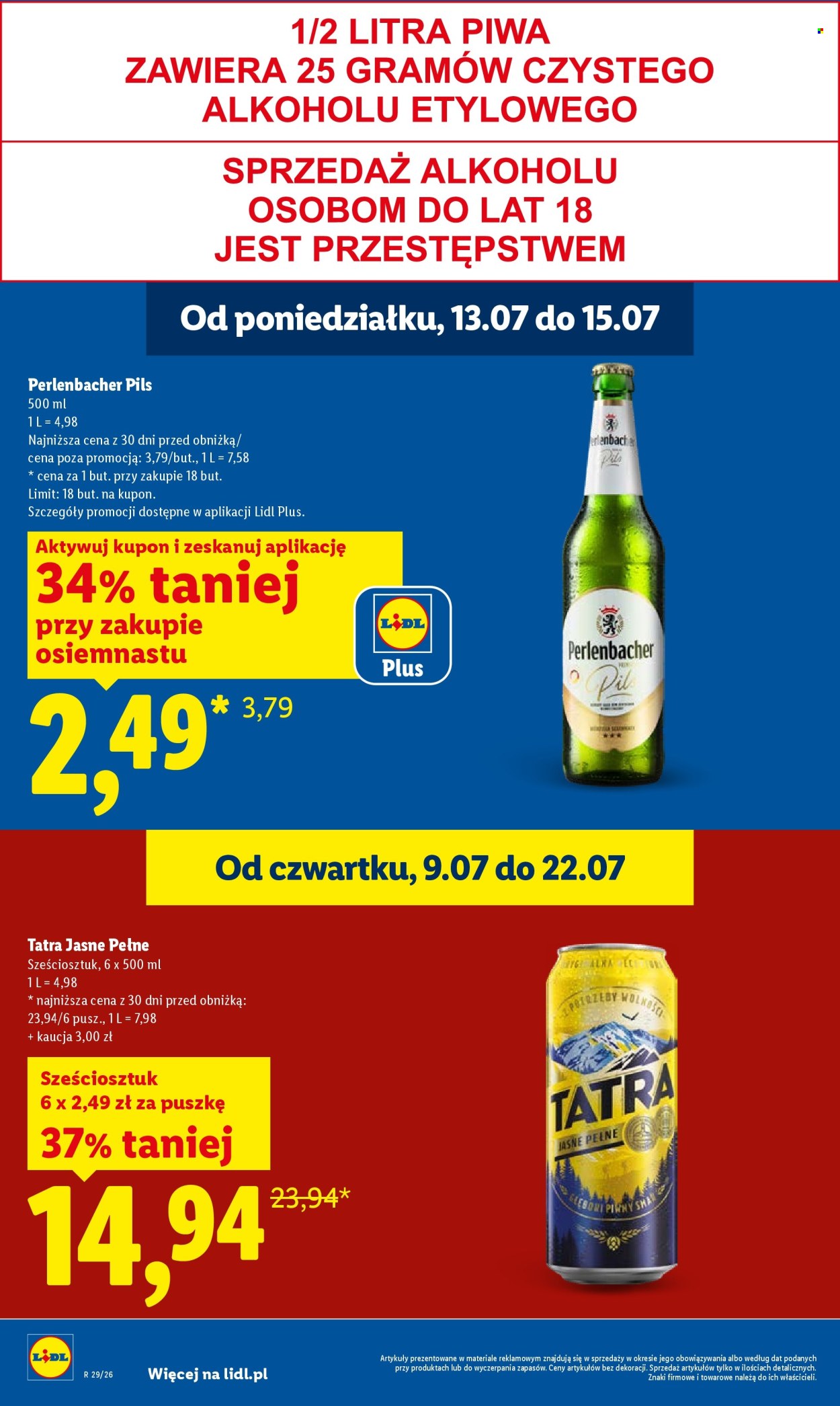 Leták Lidl - 13.7.2026 - 15.7.2026. Strana 20