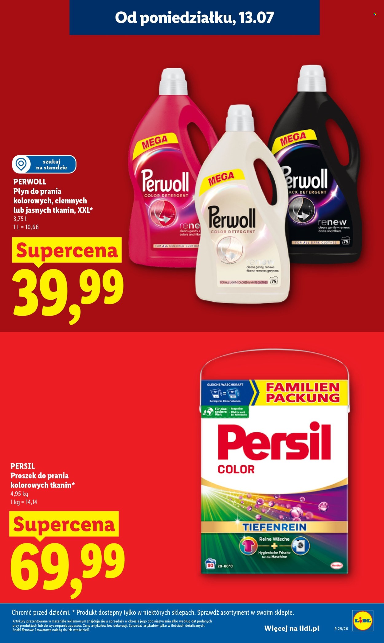 Leták Lidl - 13.7.2026 - 15.7.2026. Strana 21