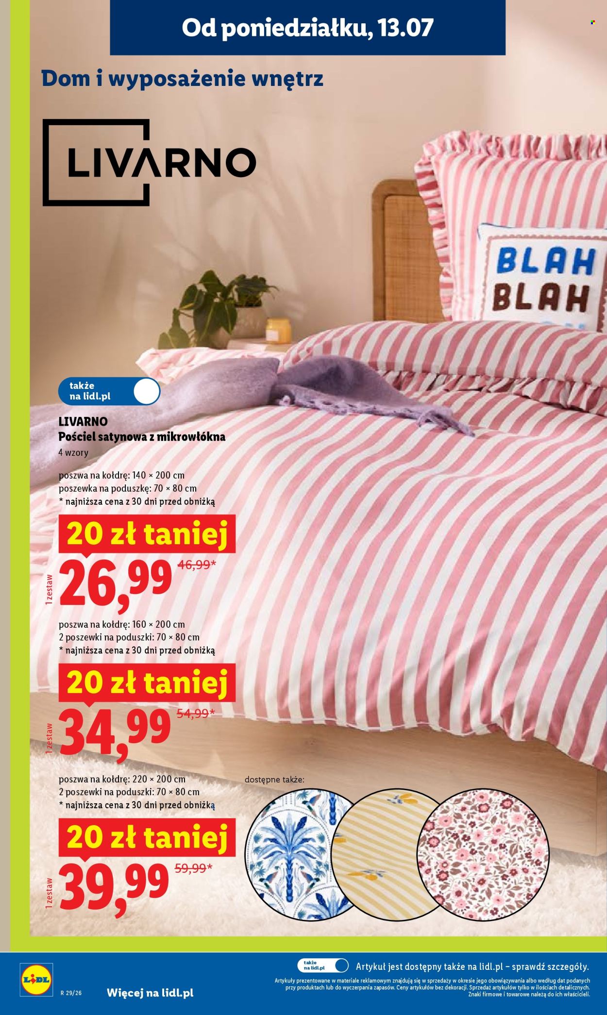 Leták Lidl - 13.7.2026 - 15.7.2026. Strana 36