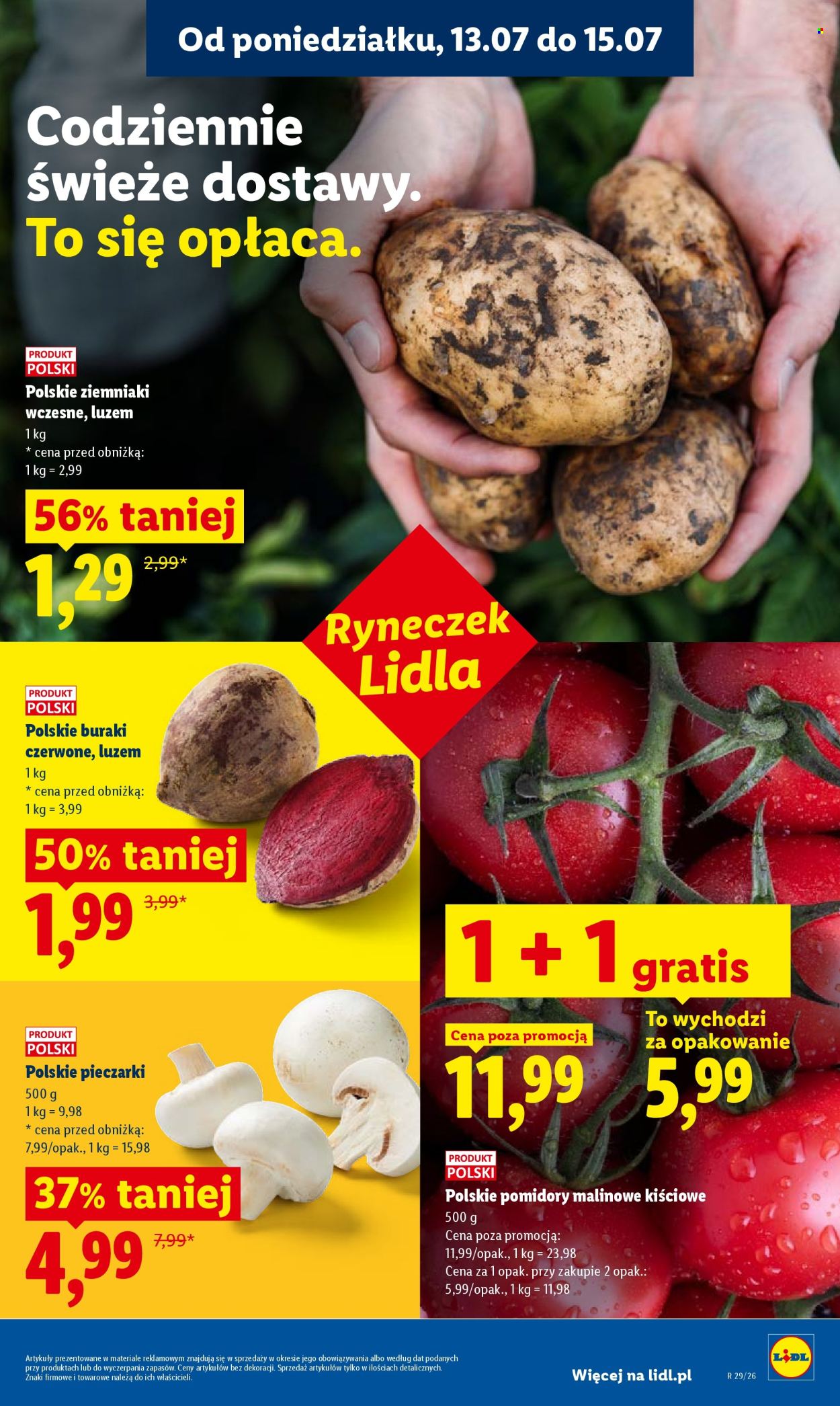 Leták Lidl - 13.7.2026 - 15.7.2026. Strana 43