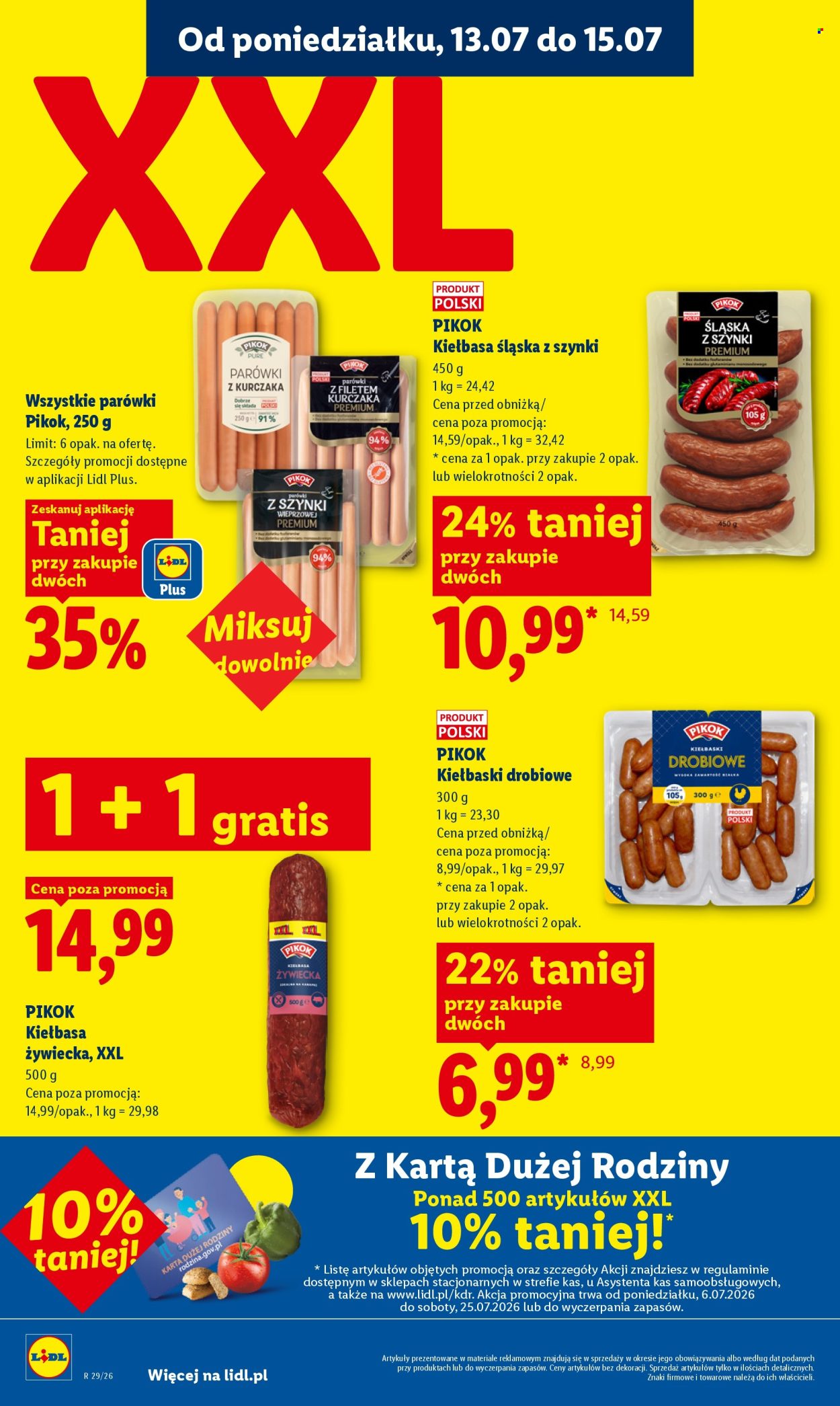Leták Lidl - 13.7.2026 - 15.7.2026. Strana 48