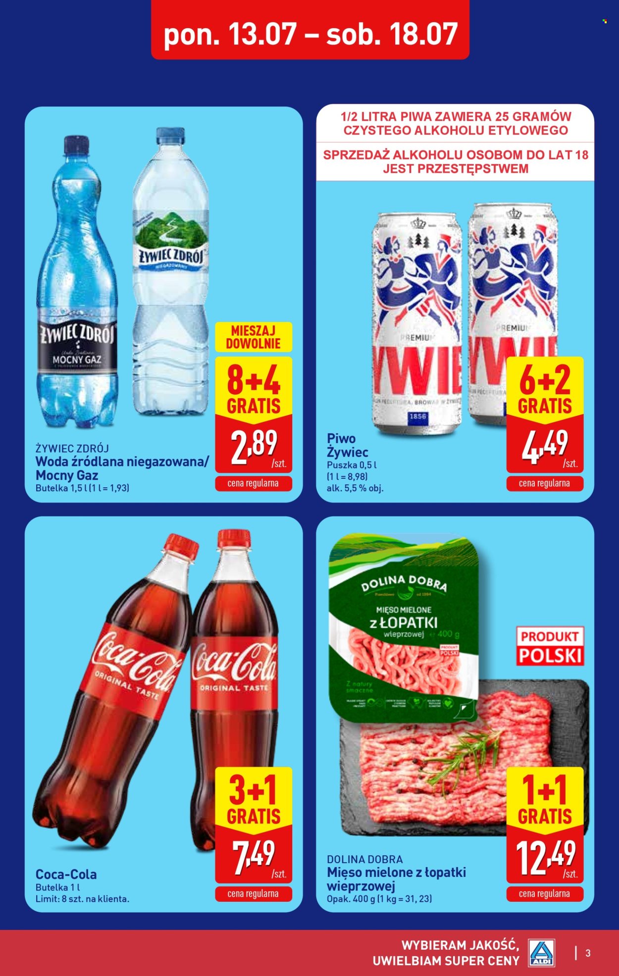 Leták ALDI - 13.7.2026 - 18.7.2026. Strana 3