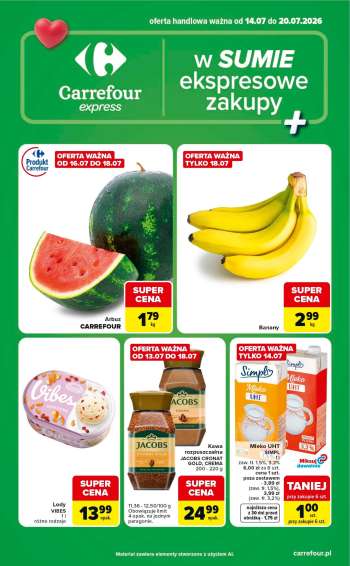 Gazetka Carrefour Express - 14.07.2026 - 20.07.2026.
