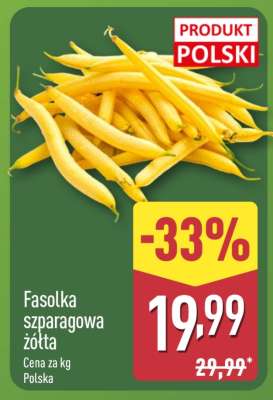 Fasolka szparagowa żółta