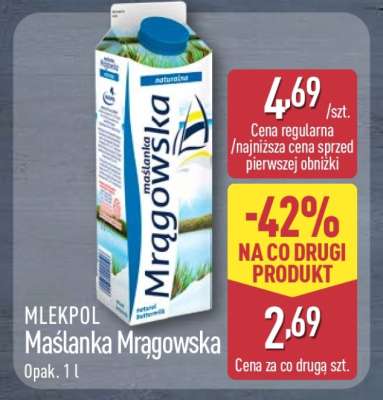 MLEKPOL Maślanka mrągowska