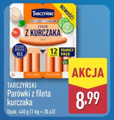 TARCZYŃSKI Parówki z fileta kurczaka