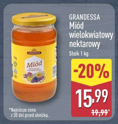 GRANDESSA Miód wielokwiatowy nektarowy