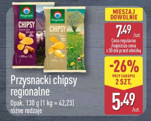 Przysnacki chipsy regionalne