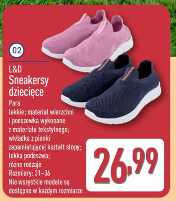 L & D Sneakersy dziecięce