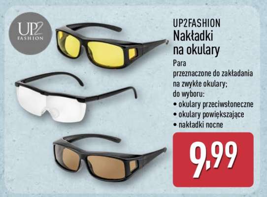 UP2FASHION Nakładki na okulary