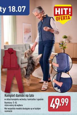 Komplet damski na lato
