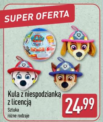 Kula z niespodzianką z licencją