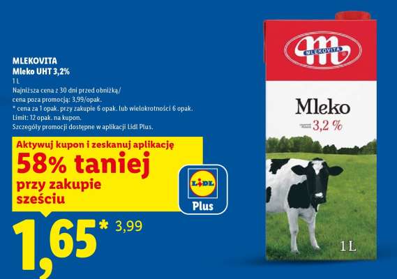 Mlekovita Mleko UHT 3,2%