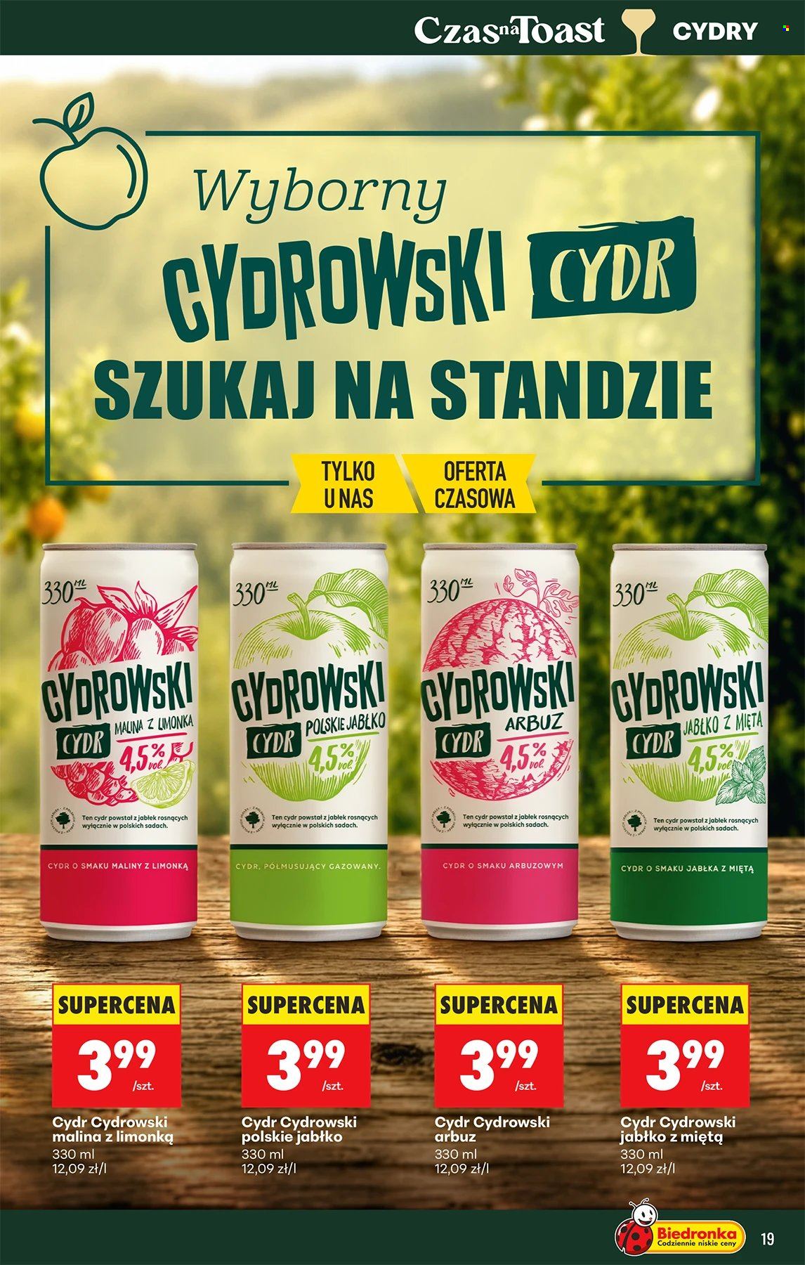 Leták Biedronka - 13.7.2026 - 25.7.2026. Strana 19
