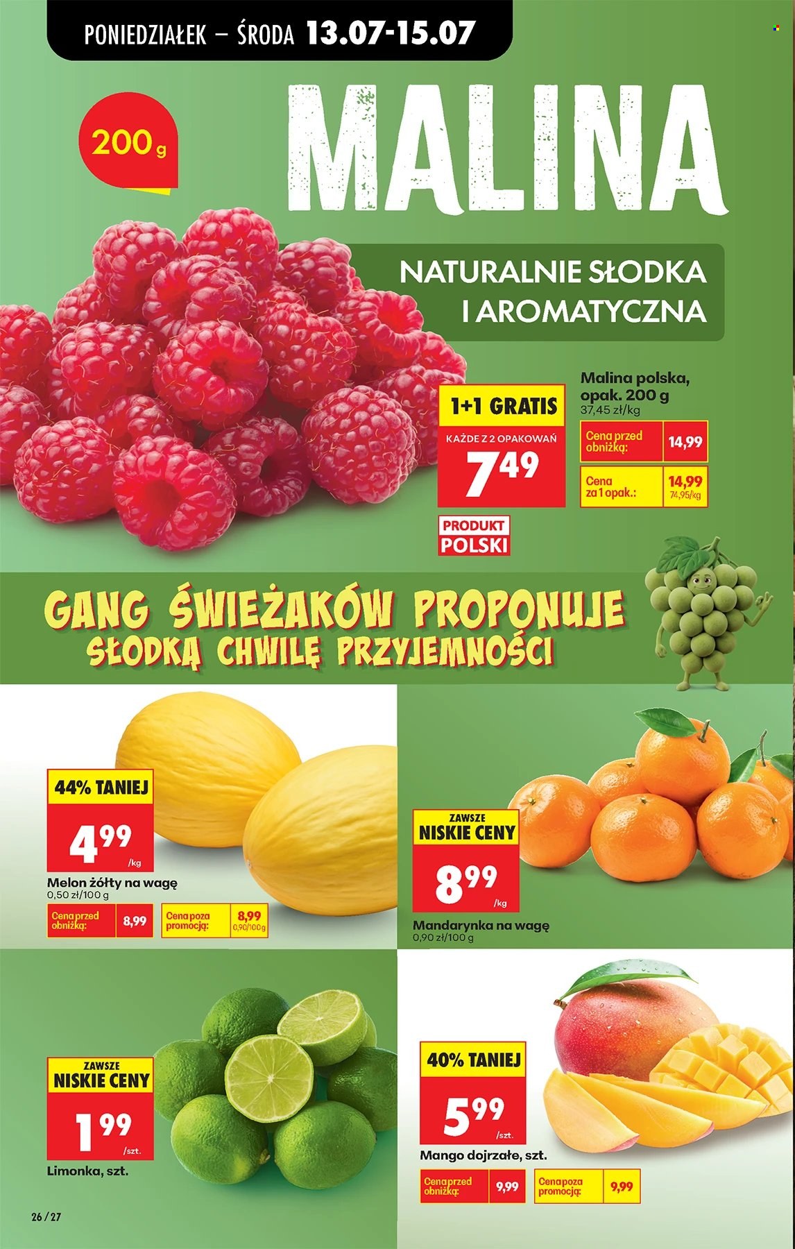 Leták Biedronka - 13.7.2026 - 18.7.2026. Strana 26
