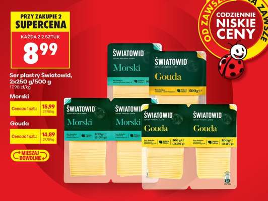 Ser plastry Światowid 2x250 g / 500 g