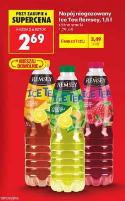 Napój niegazowany Ice Tea Remsey, 1,5 l