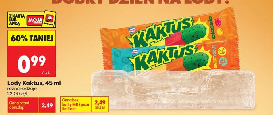 Lody Kaktus, 45 ml
