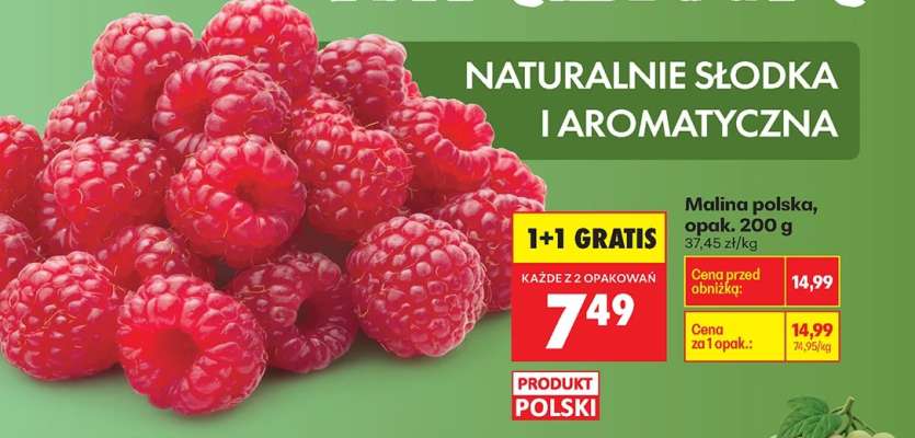 Malina polska, opak. 200 g