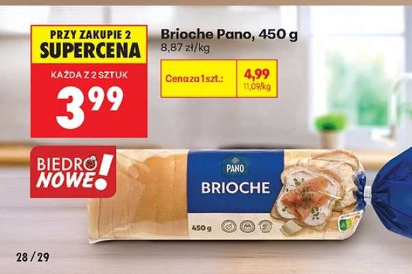 Brioche Pano, 450 g