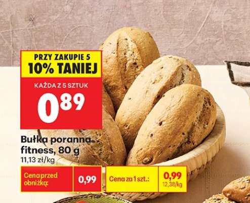 bułka poranna fitness , 80 g
