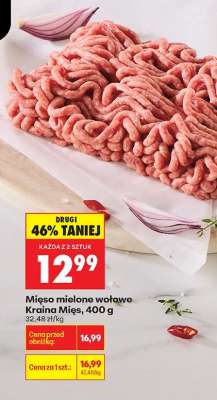 Mięso mielone wołowe Kraina Mięs , 400 g