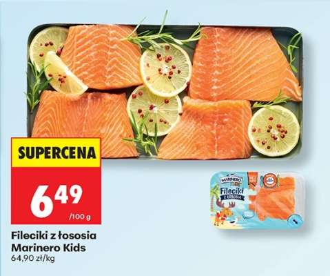 Fileciki z łososia Marinero Kids