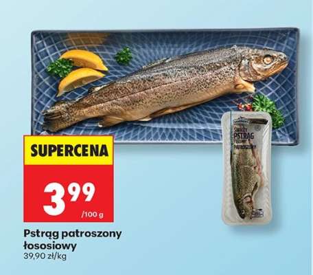 Pstrąg patroszony łososiowy
