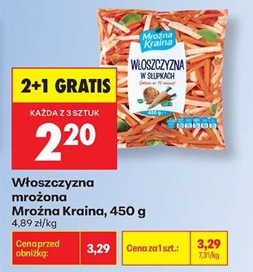 Włoszczyzna mrożona Mroźna Kraina, 450 g